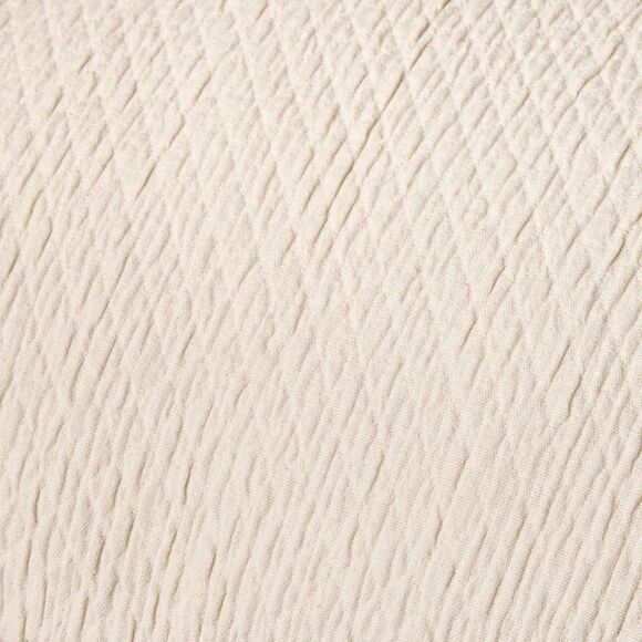 26"x26" Micro Diamond Textured Euro Pillow Cream - Cream - Picture 3 of 4